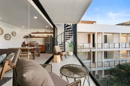 Ts'íibol: A warm 3-Bed Condo w a Private Rooftop Deck and Pool in Samsara Tulum